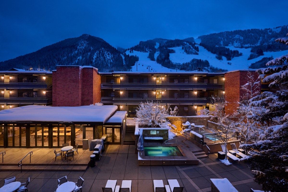 Aspen Square al amanecer